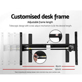 Darrahopens Furniture > Office Artiss Electric Standing Desk Motorised Adjustable Sit Stand Desks Black White