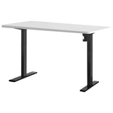 Darrahopens Furniture > Office Artiss Electric Standing Desk Motorised Adjustable Sit Stand Desks Black White