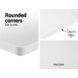 Darrahopens Furniture > Office Artiss Electric Standing Desk Motorised Adjustable Sit Stand Desks White