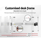 Darrahopens Furniture > Office Artiss Electric Standing Desk Motorised Sit Stand Desks Table White Oak 140cm
