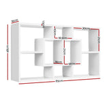 darrahopens Furniture > Office Artiss Floating Wall Shelf DIY Mount Storage Bookshelf Display Rack White