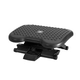 Darrahopens Furniture > Office Artiss Foot Rest Stool Office Under Desk Angle Adjustable Footrest Massage Black