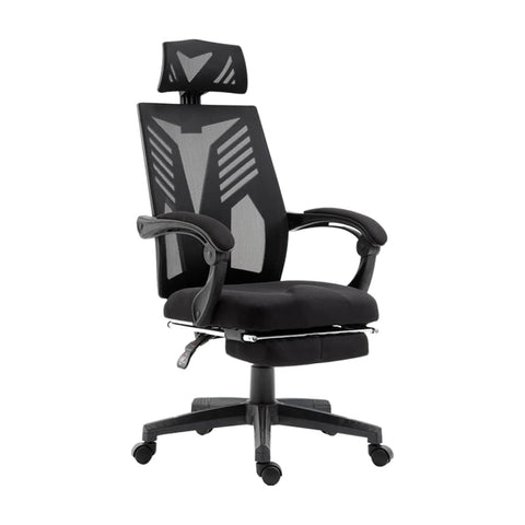 darrahopens Furniture > Office Artiss Gaming Office Chair Computer Desk Chair Home Work Recliner Black
