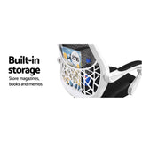 darrahopens Furniture > Office Artiss Gaming Office Chair Computer Desk Chair Home Work Study White