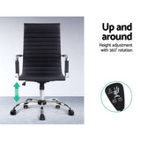 darrahopens Furniture > Office Artiss Gaming Office Chair Computer Desk Chairs Home Work Study Black High Back