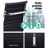 darrahopens Furniture > Office Artiss Gaming Office Chair Computer Desk Chairs Home Work Study Black Mid Back