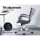 darrahopens Furniture > Office Artiss Gaming Office Chair Computer Desk Chairs Home Work Study Black Mid Back