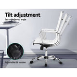 darrahopens Furniture > Office Artiss Gaming Office Chair Computer Desk Chairs Home Work Study White High Back