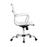 darrahopens Furniture > Office Artiss Gaming Office Chair Computer Desk Chairs Home Work Study White Mid Back