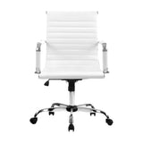 darrahopens Furniture > Office Artiss Gaming Office Chair Computer Desk Chairs Home Work Study White Mid Back
