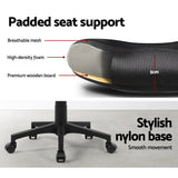 darrahopens Furniture > Office Artiss Gaming Office Chair Mesh Computer Chairs Swivel Executive Mid Back Black