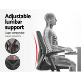 darrahopens Furniture > Office Artiss Gaming Office Chair Mesh Computer Chairs Swivel Executive Mid Back Black