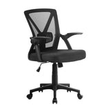 darrahopens Furniture > Office Artiss Gaming Office Chair Mesh Computer Chairs Swivel Executive Mid Back Black