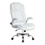 darrahopens Furniture > Office Artiss Kea Executive Office Chair Leather White
