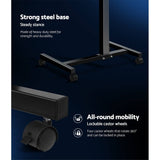 darrahopens Furniture > Office Artiss Laptop Table Desk Adjustable Stand - Walnut