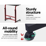 darrahopens Furniture > Office Artiss Laptop Table Desk Portable - Black