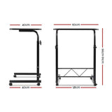 darrahopens Furniture > Office Artiss Laptop Table Desk Portable - Black