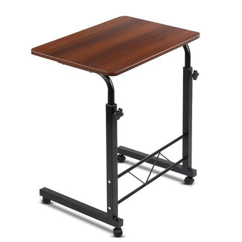 darrahopens Furniture > Office Artiss Laptop Table Desk Portable - Dark Wood