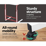darrahopens Furniture > Office Artiss Laptop Table Desk Portable - White