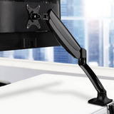 darrahopens Furniture > Office Artiss Monitor Arm Mount Single Gas Black