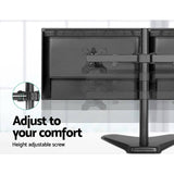 darrahopens Furniture > Office Artiss Monitor Arm Stand Dual Black