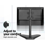 darrahopens Furniture > Office Artiss Monitor Arm Stand Single Black