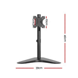 darrahopens Furniture > Office Artiss Monitor Arm Stand Single Black