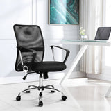 darrahopens Furniture > Office Artiss Office Chair Gaming Chair Computer Mesh Chairs Executive Mid Back Black