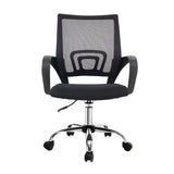 darrahopens Furniture > Office Artiss Office Chair Gaming Chair Computer Mesh Chairs Executive Mid Back Black
