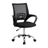 darrahopens Furniture > Office Artiss Office Chair Gaming Chair Computer Mesh Chairs Executive Mid Back Black