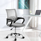 darrahopens Furniture > Office Artiss Office Chair Gaming Chair Computer Mesh Chairs Executive Mid Back Grey