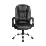 darrahopens Furniture > Office Artiss Office Chair Gaming Computer Chairs Executive PU Leather Seating Black