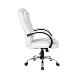 darrahopens Furniture > Office Artiss Office Chair Gaming Computer Chairs Executive PU Leather Seating White