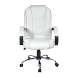 darrahopens Furniture > Office Artiss Office Chair Gaming Computer Chairs Executive PU Leather Seating White