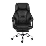 darrahopens Furniture > Office Artiss Office Chair Gaming Computer Executive Chairs Leather Seat Recliner