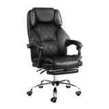 darrahopens Furniture > Office Artiss Office Chair Gaming Computer Executive Chairs Leather Seat Recliner