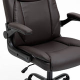 Darrahopens Furniture > Office Artiss Office Chair Gaming Computer Executive Chairs Leather Tilt Swivel Brown