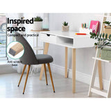 darrahopens Furniture > Office Artiss Office Computer Desk Study Table Storage Drawers Student Laptop White