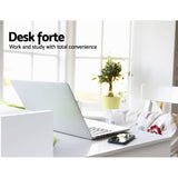 darrahopens Furniture > Office Artiss Office Computer Desk with Storage - White