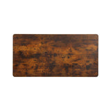 Darrahopens Furniture > Office Artiss Standing Desk Desktop Motorised Electric Sit Stand Table Rustic Brown
