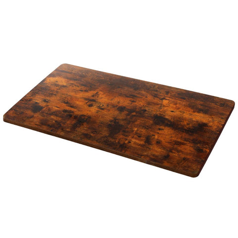 Darrahopens Furniture > Office Artiss Standing Desk Desktop Motorised Electric Sit Stand Table Rustic Brown