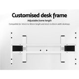 Darrahopens Furniture > Office Artiss Standing Desk Electric Height Adjustable Sit Stand Desks White Oak 140cm
