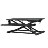 Darrahopens Furniture > Office Artiss Standing Desk Riser Height Adjustable Sit Stand Computer Laptop Desktop
