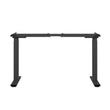 Darrahopens Furniture > Office Artiss Standing Desk Sit Stand Motorised Adjustable Frame Only Black Dual Motor