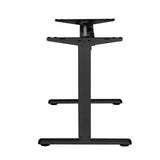 Darrahopens Furniture > Office Artiss Standing Desk Sit Stand Motorised Height Adjustable Frame Only Black