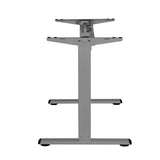 Darrahopens Furniture > Office Artiss Standing Desk Sit Stand Motorised Height Adjustable Frame Only Grey