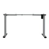 Darrahopens Furniture > Office Artiss Standing Desk Sit Stand Motorised Height Adjustable Frame Only Grey