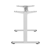 Darrahopens Furniture > Office Artiss Standing Desk Sit Stand Motorised Height Adjustable Frame Only White