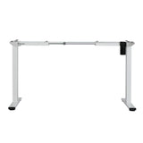 Darrahopens Furniture > Office Artiss Standing Desk Sit Stand Motorised Height Adjustable Frame Only White