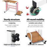 darrahopens Furniture > Office Artiss Twin Laptop Table Desk - Light Wood